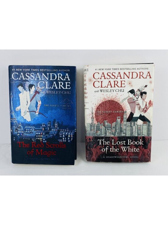 Simon & Schuster Other - The Red Scrolls Of Magic & The Lost Book Of The White By Clare & Chu HC TEC